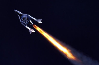 Космолет SpaceShipTwo будет запущен на Рождество 